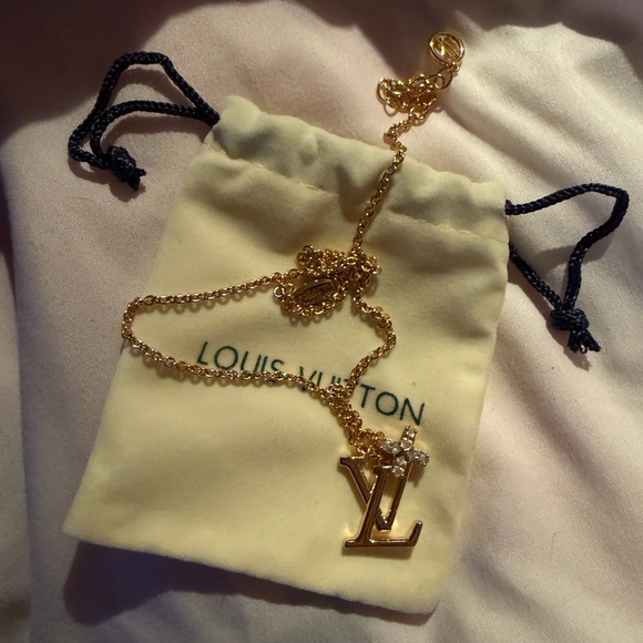 Louis Vuitton Jewelry - Louis Vuitton Gold Initial Necklace